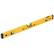 Уровень Denzel алюминиевый 600 мм магнитный фрезерованный 3 глазка (1 зеркальный)