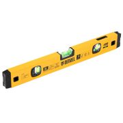 Уровень Denzel алюминиевый 400 мм магнитный фрезерованный 3 глазка (1 зеркальный)