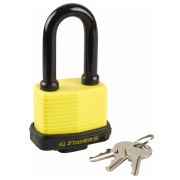 Замок STAYER «MASTER» навесной всепогодный, 60 мм, пластиковая защита корпуса
