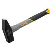 Молоток Denzel 1000гр. кованый, фиберглассовая рукоятка