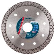 Диск алмазный Gross 125х22,2 сплошной, супертонкий, Jaguar, мокрый рез