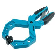 Струбцина Gross клещеобразная, пласт. корпус, храповый механизм жесткой фиксации 4