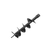 Шнек для грунта Carver GDB-200/1 однозаходный (d пос=20мм, D=200мм, L=80см)
