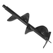 Шнек для грунта Carver GDB-250/1 однозаходный  (d пос=20мм, D=250мм, L=80см)