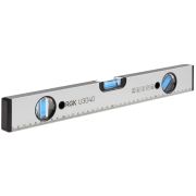 Уровень RGK U3040 пузырьковый, магнитный, противоударный, 3 глазка, с разметкой, 400мм