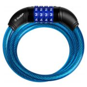 Замок ЗУБР «ПРОФЕССИОНАЛ», тросовый, кодовый, с изменяемым кодом, длина троса - 950мм, d 10мм