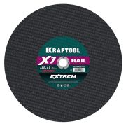 Круг отрезной 400х4,0х25,4мм KRAFTOOL X7-EXTREM RAIL для бензореза по ж/д рельсам