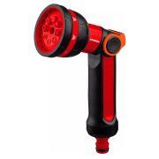 Пистолет GRINDA N-8 поливочный 8 режимов, двухкомпонентный, с регулятором напора