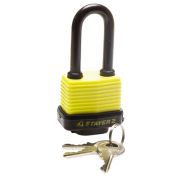 Замок STAYER «MASTER» навесной 50 мм всепогодный, пластиковая защита корпуса