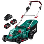Газонокосилка акк ЗУБР ГКЛ-3736-42 (36В/2*18В, 37см, 2 АКБ)