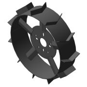 Грунтозацепы (пара) к м/б д.445мм, ш.120мм под универсальную ступицу, сплошной обод