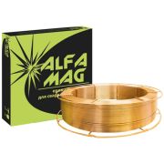 Проволока AlfaMag EM12 d 4,0мм, K415, зеленый, 25кг
