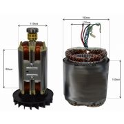 Ротор + статор генератора BR7500CU медный