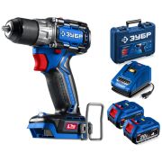 Шуруповерт аккум. ЗУБР DB-50-42 (20В, 50Нм, 2 АКБ 4А*ч)