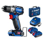 Шуруповерт аккум. ЗУБР DB-50-22 (20В, 50Нм, 2 АКБ 2А*ч)