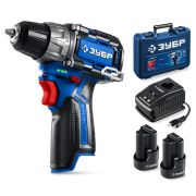 Шуруповерт аккум. ЗУБР DB-121-22 (12В, 45Нм, 2 АКБ)