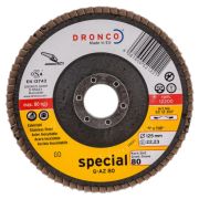 Круг шлифовальный DRONCO G-AZ K80 лепестковый торцевой