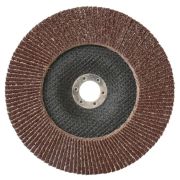 Круг шлифовальный Луга 180*22 (А80) лепестковый торцевой